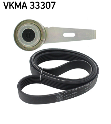 SKF VKMA 33307 Kit Cinghie Poly-V-Kit Cinghie Poly-V-Ricambi Euro